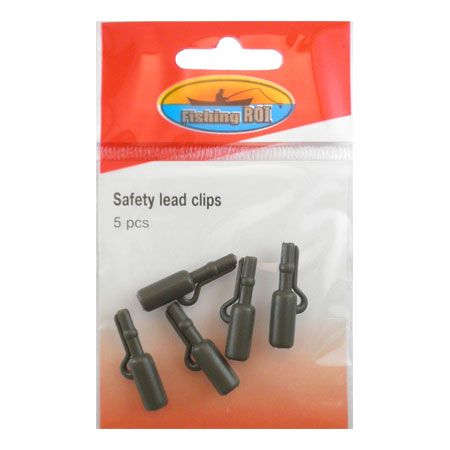 Безпечна кліпса Fishing ROI Safety lead clips (green)