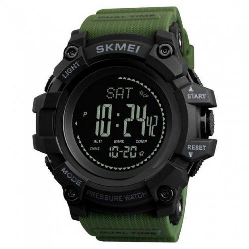 Годинник Skmei 1358AG Army Green Smart Watch D=53mm