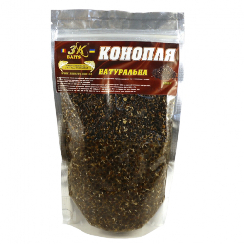 Зерна конопли 3K Baits (натуральная) 1кг