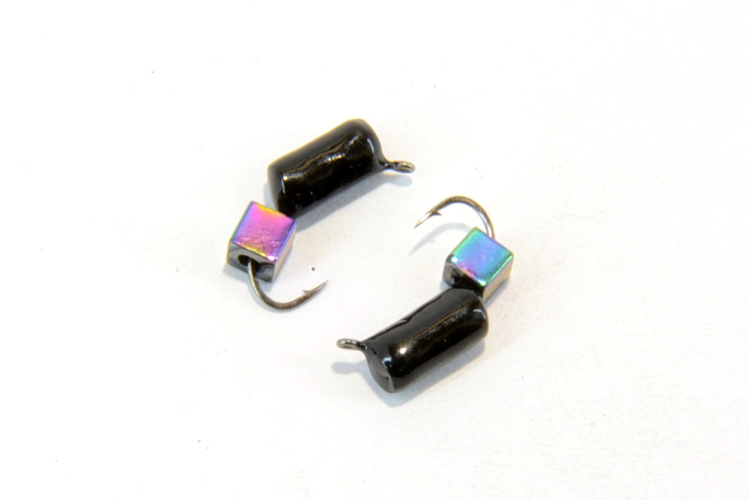 Мормышка "ГвоздеКубик" 3мм Хамелеон