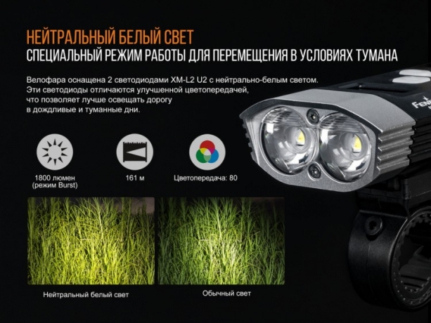 Велофара Fenix BC30R 2017 Cree XM-L2 (U2)