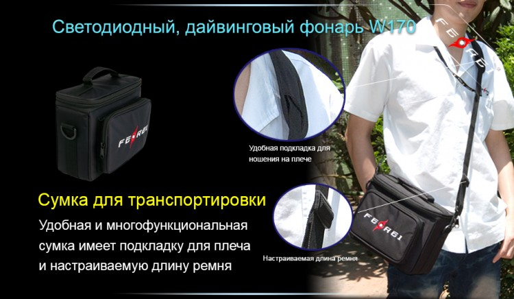 Фонарь Ferei W170 CREE XM-L2
