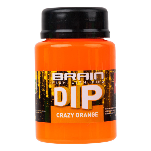 Діп для бойлів Brain F1 Crazy orange (апельсин) 100ml