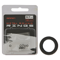 Кольцо Brain Metal Round Rings 3.7mm (10 шт/уп) SGQS-8017-3