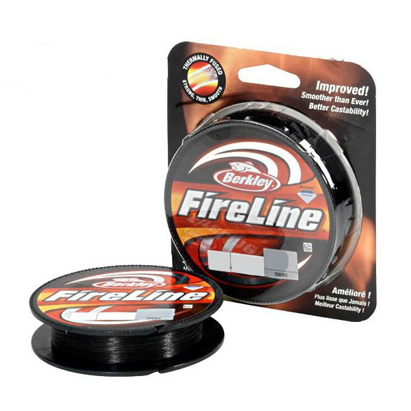 Шнур Berkley Fireline Original New Smoke 110м 0.17 мм