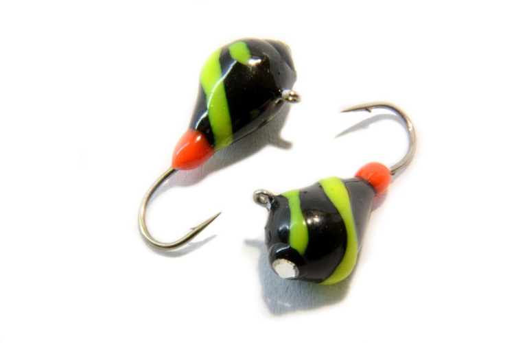 Блешня вольфрамова Крапля крашененая 5мм (swarovski)