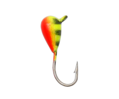 Мормишка вольфрамова Flagman "Крапля з вушком фарбована" d=3.0 53