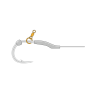 Вертлюг GC G.Carp Micro Rolling Swivel with Ring №14 (10шт) — фото 2