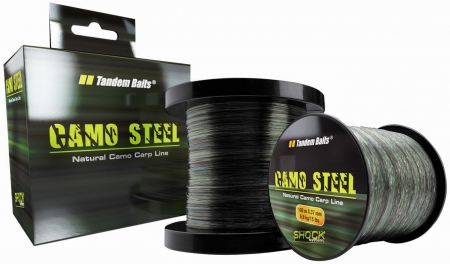 Волосінь Tandem Baits Camo Steel 600м