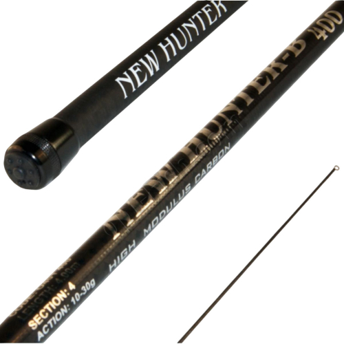 Вудка карбонова NEW HUNTER з кільцями 7м CARBON (GL5870)