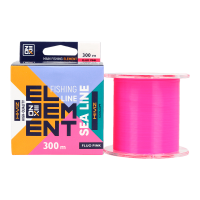 Волосінь ZEOX Hi-Viz Element Sea 300м Fluo Pink 0.285мм