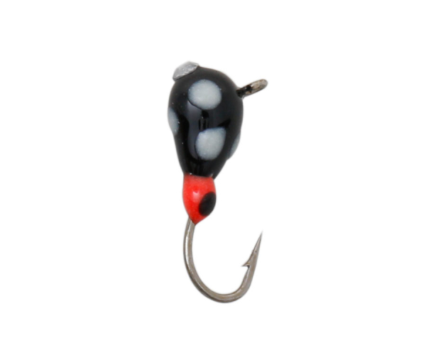 Мормышка вольфрам. Flagman "Капля c ушком обмазка c камнем" d=3.0 224