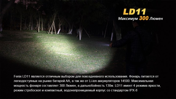 Ліхтар Fenix LD11 Cree XP-G2 (R5)