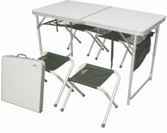 Стол Golden Catch в комплекте (4стульчика)