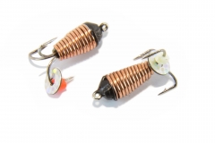 Вольфрамовый &quot;Чёртик с ушком рифленый медь&quot; 3мм