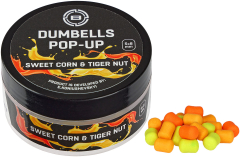 Бойлы Brain Dumbells Pop-Up Sweet Corn &amp; Tiger Nut (кукуруза+тигровый орех) 5х8mm 34g
