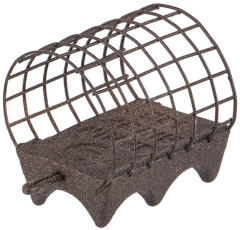 Кормушка Brain River с грунтозацепами XL 140g ц:коричневый