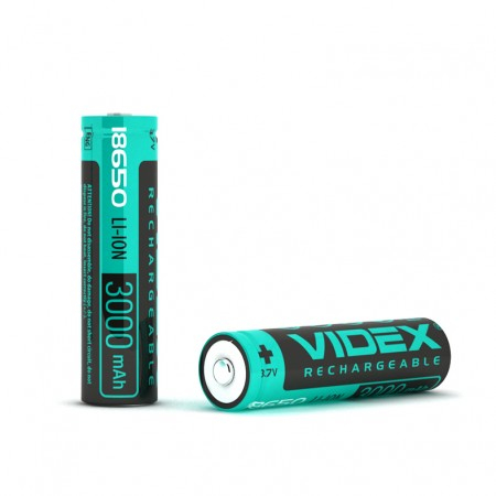 Аккумулятор Videx Li-Ion 18650-P (ЗАЩИТА) 3000mAh
