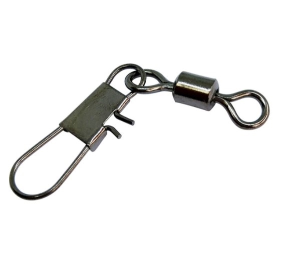 Карабин с вертлюжком BratFishing Rolling Swiveel With Interlock Snap BN