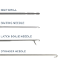 Набор игл GC G.Carp Boilie Needle Kit 4 in 1 — фото 3