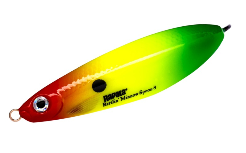 Воблер Rapala Rattlin Minnow Spoon (8см/16г)