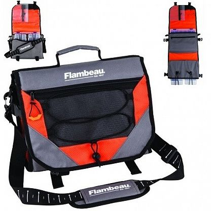 Сумка для снастей з коробками Flambeau Ritual 43S ON-THE-FLY SATCHEL