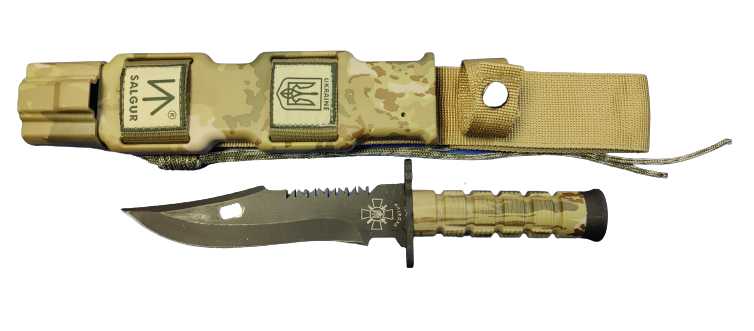 Ніж у пластиковому чохлі Salgur Ukraina