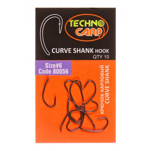 Гачок Технокарп "Curve Shank hook"