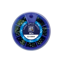 Набір грузил ZEOX Lead Split-Shot 80г