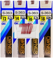 Одинарний гачок Owner S-363 (з повідцем)