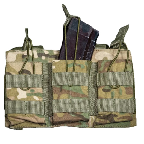 Підсумок під 3 магазини АК Kirasa з кордури мультикам (Арт KI236)