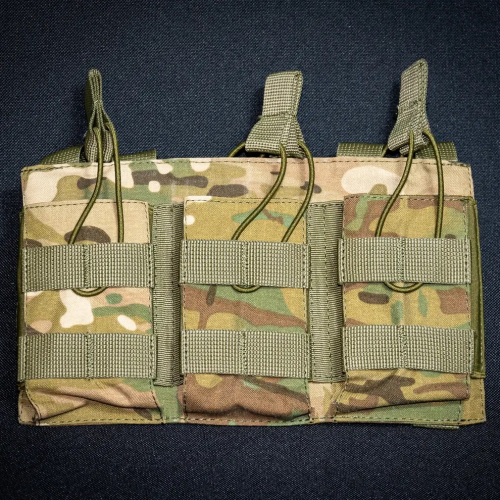 Підсумок під 3 магазини АК Kirasa з кордури мультикам (Арт KI236)