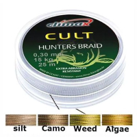 Поводочний матеріал Climax CULT Hunter`s Braid weed 0.25mm 25lbs 12kg 20m