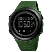 Годинник Skmei 1674AGBK Army Green-black D=48mm