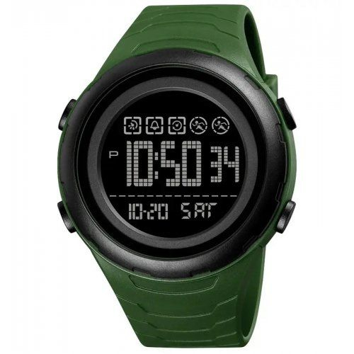 Годинник Skmei 1674AGBK Army Green-black D=48mm