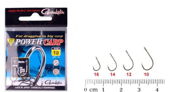 Гачок Gamakatsu Power Carp Ring Eye NSB