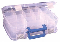 Ящик-портфель двухсторонний Bratfishing белый (280×220×60мм х2)