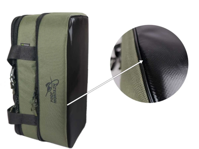 Двойная сумка с поводочницей Multi-Bag Double для аксессуаров и кормушек