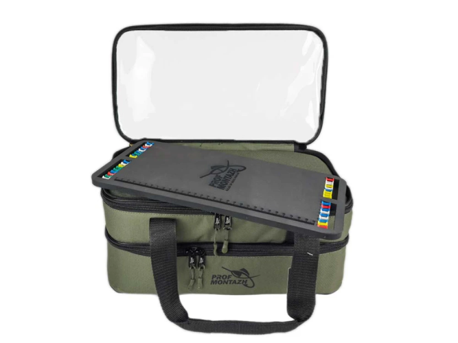 Двойная сумка с поводочницей Multi-Bag Double для аксессуаров и кормушек