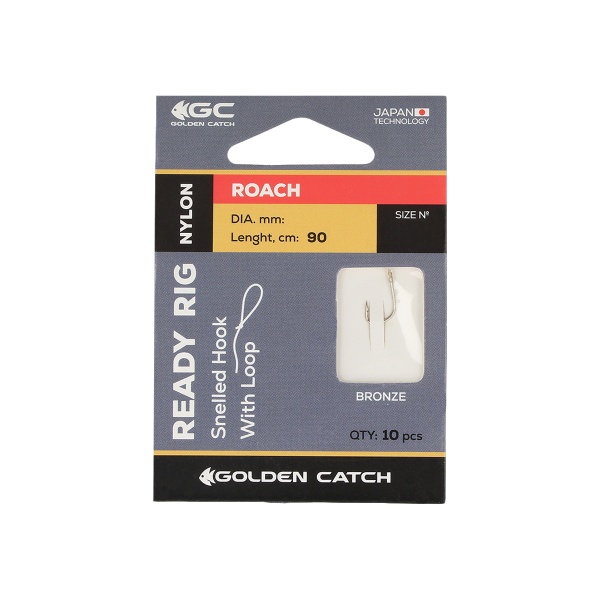 Готовий повідець на плітку GC Ready Rig Roach №12 (10шт)