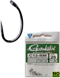 Гачок Gamakatsu C12 Barbless