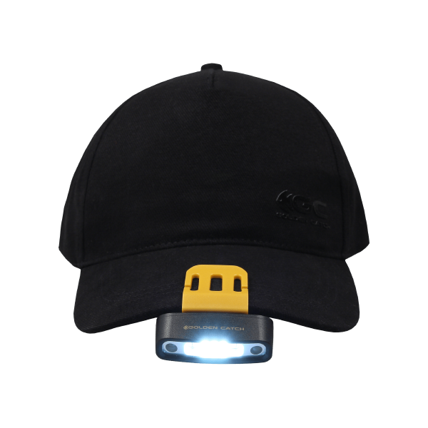 Фонарь на кепку GC FV201 W/UV Sensor 24 c клипсой