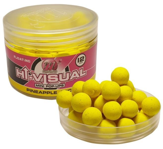 Бойлы Mainline High Visual Pop-ups Yellow Pineapple Juice