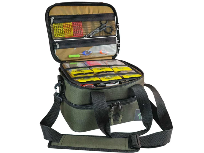 Підвійна сумка з повідочницею Double-Bag Mini