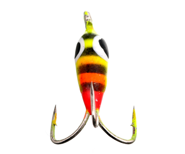 Мормишка вольфрамова Flagman Чортик з вушком фарбований фосфорний UV d=3.0 525P