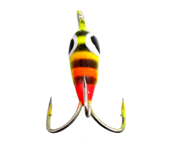 Мормишка вольфрамова Flagman Чортик з вушком фарбований фосфорний UV d=3.0 525P