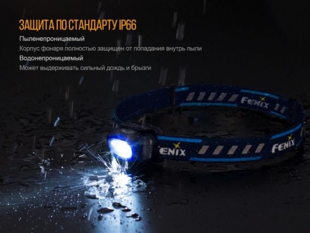 Фонарь Fenix HL16 Cree XP-E2 R3 Neutral White (синий, розовый, желтый)