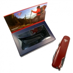 Нож Ego A01.8 красный