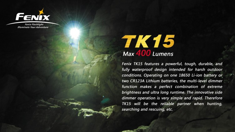 Ліхтар Fenix TK15 Cree XP-G2 R5 LED