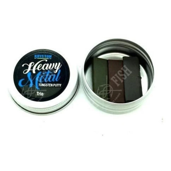 М'який свинець KRYSTON Heavy Metal Trio - Super Heavyweight Putty